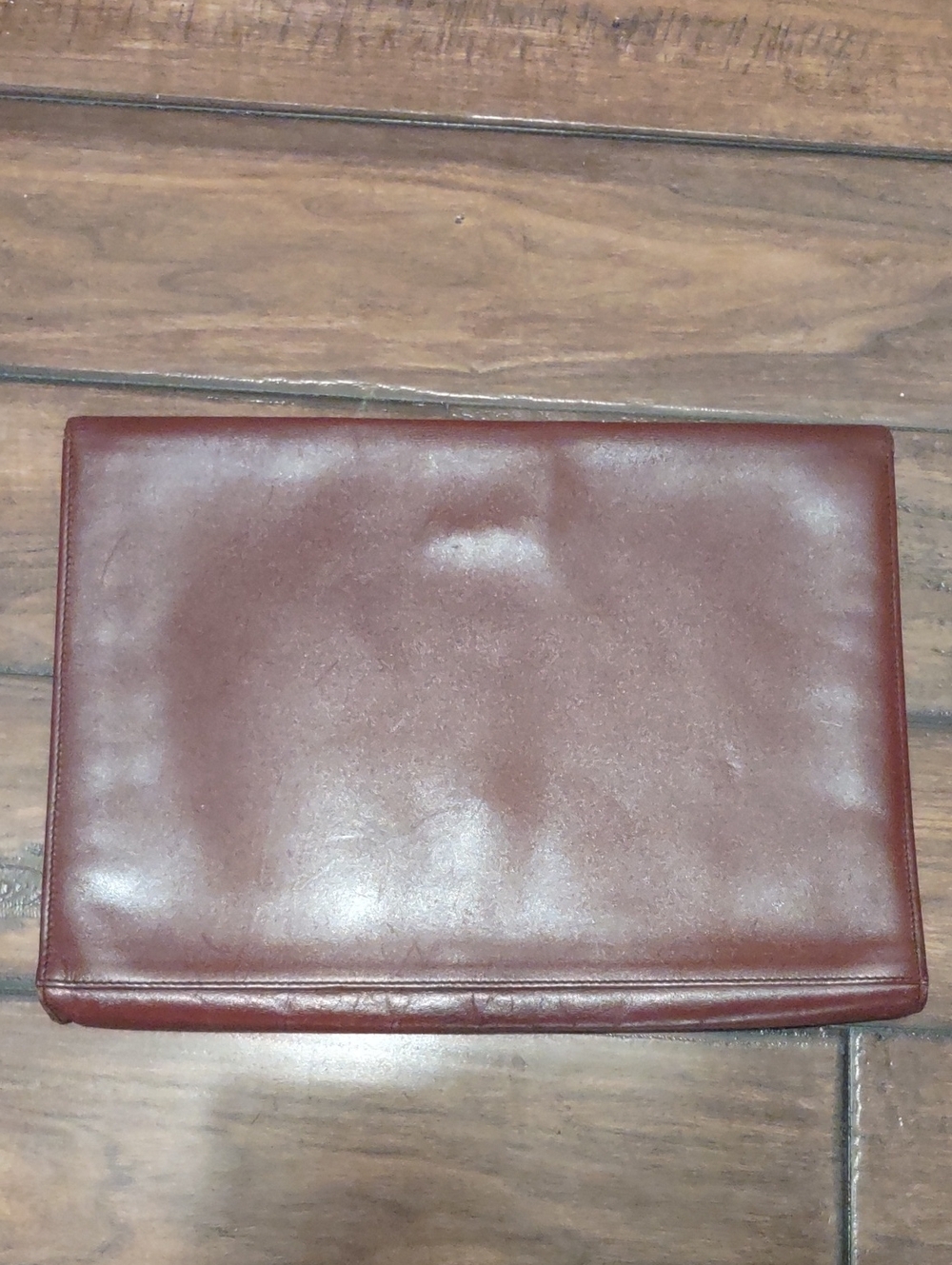 Authentic Cartier Leather Document Folio Clutch. - Picture 3 of 15